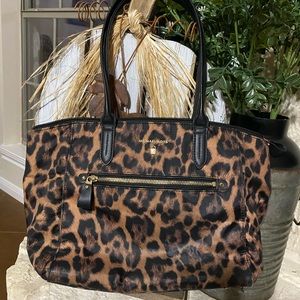 Michael Kors leopard purse